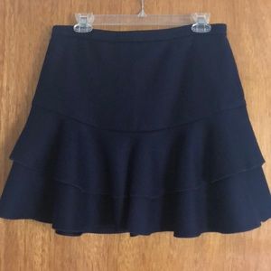 JCrew Wool Navy Skirt